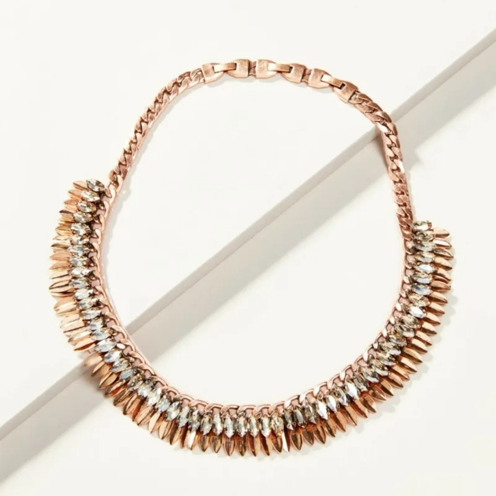 STELLA & DOT - PEGASUS CRYSTAL STATEMENT NECKLACE